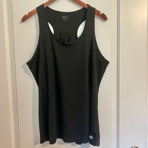 Zelos Black Racerback Athletic Tank Top Women's Size XL